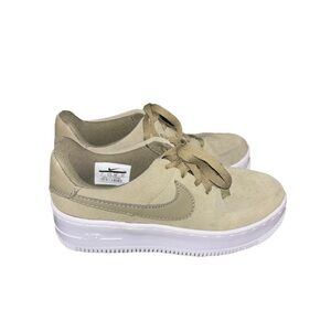 Light Green Air Force Nike Platform Sneakers